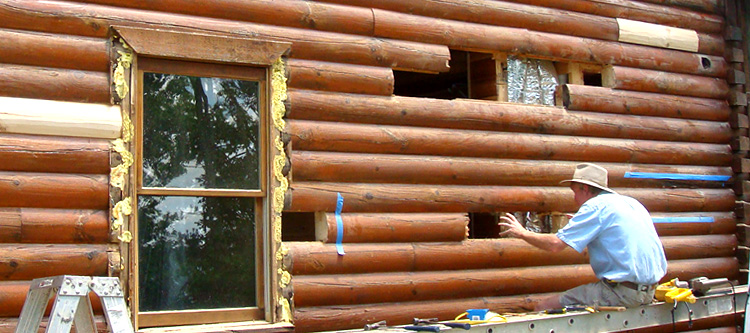 Log Home Repair Floyd County, Kentucky