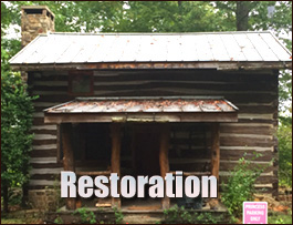 Historic Log Cabin Restoration  Floyd County, Kentucky
